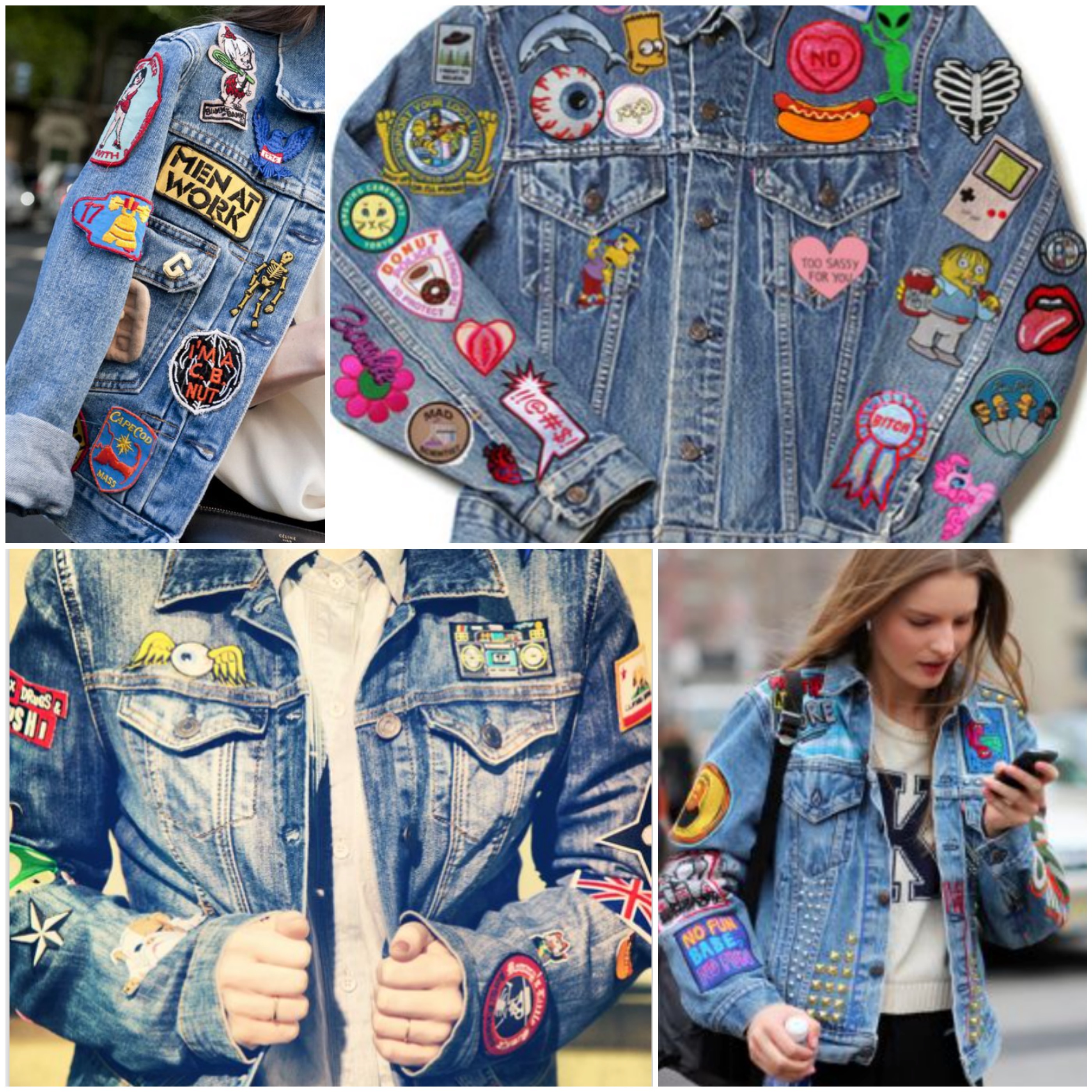 jaquetas patches